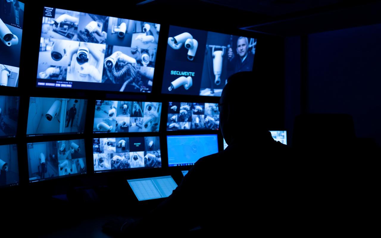24/7 monitoring control room